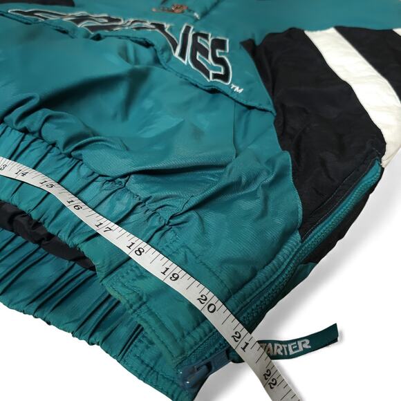Utah Grizzlies IHL Vintage Starter Hockey Jacket Kangaroo Pouch Zip-Up Adult L - Picture 10 of 10